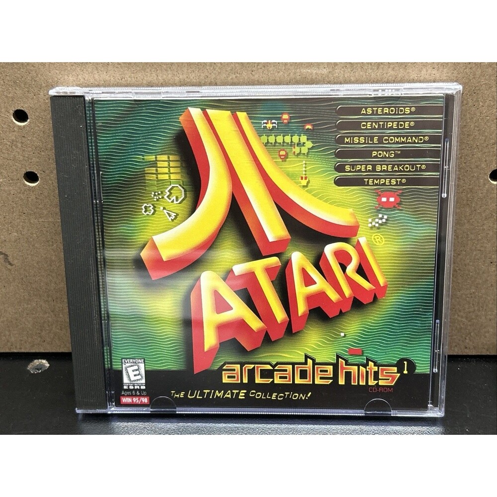 Atari Arcade Hits 1 PC CD ROM 1999 Hasbro